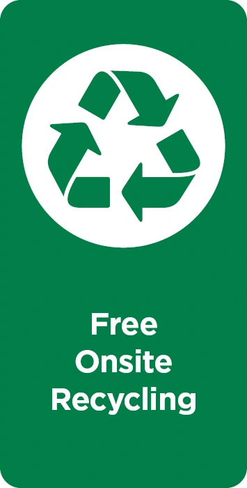 Free Onsite Recycling